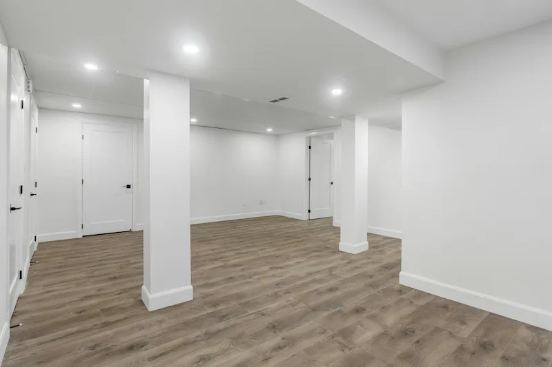 Basement finishing and trim work in Boston, MA